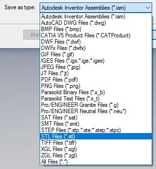 Import STL mesh files into Autodesk Inventor – Pinter .
